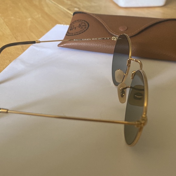 Ray-Ban Round Flat Lenses - Blue - Like New RB 3447-N - Picture 7 of 7